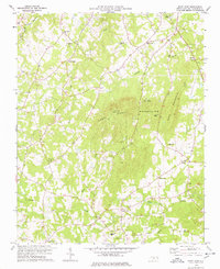 Old Maps of Snow Camp, NC for Genealogy | Pastmaps